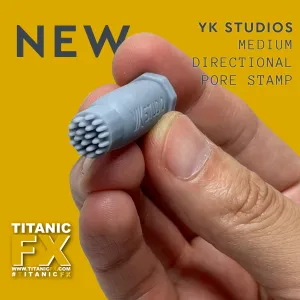 YK Tools - Medium Directional / Elongated Pore Texture Stamp