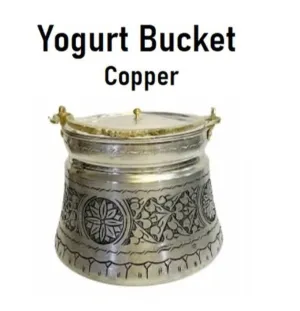 Yogurt Bucket | Yogurt Bakraci | Chrome style