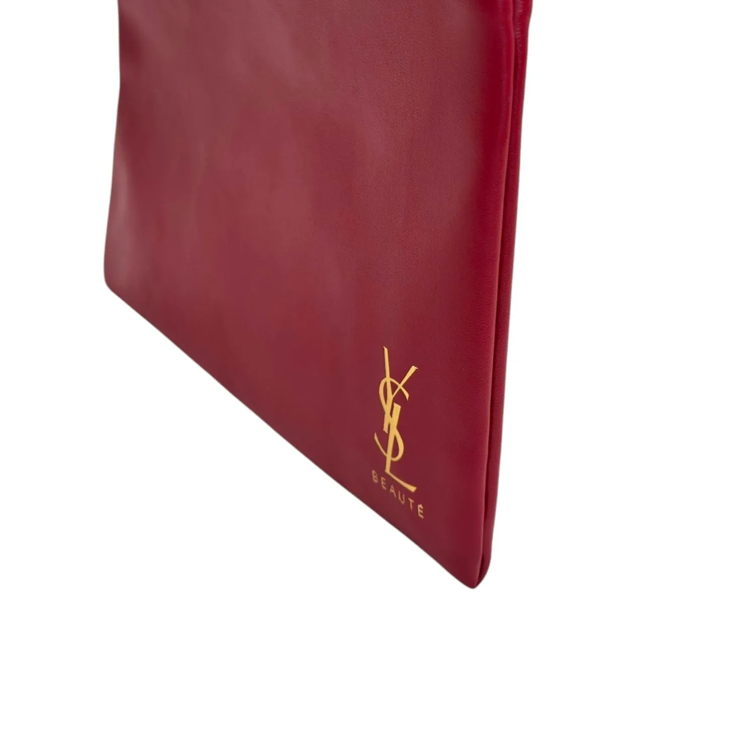 YVES SAINT LAURENT Beaute VIP Gift Makeup Pouch with Tassel - Red New w/Tags
