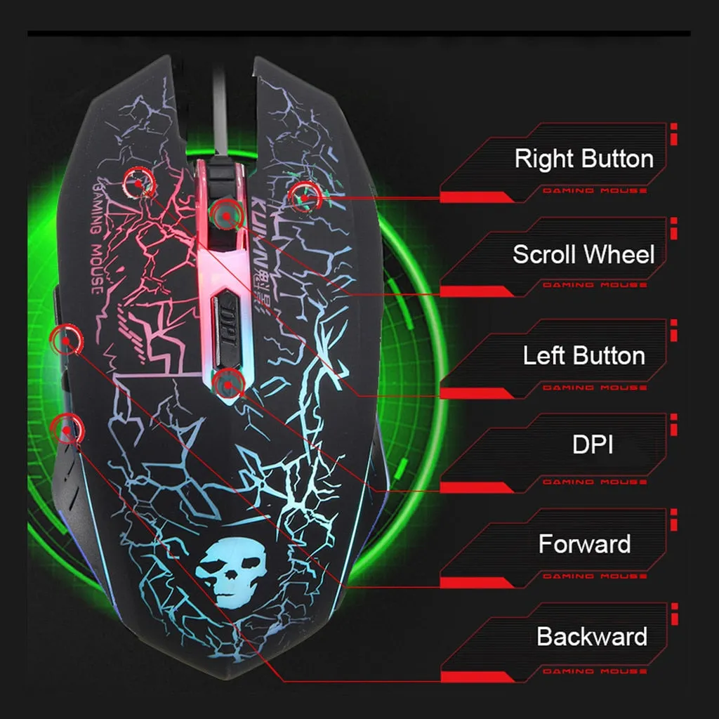 YZ Premiums | Pro Gaming Set | Superlight | Ergonomic Keyboard & Mouse