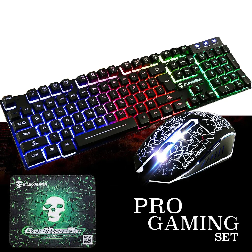 YZ Premiums | Pro Gaming Set | Superlight | Ergonomic Keyboard & Mouse