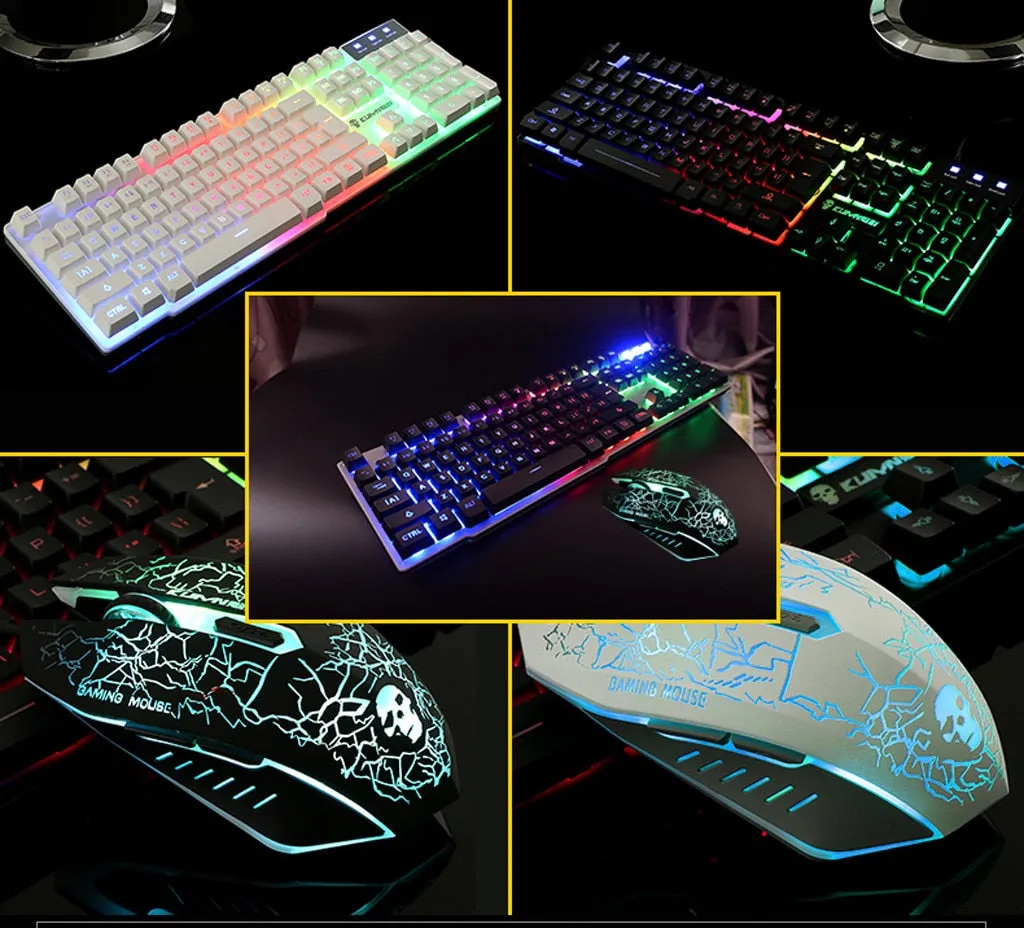 YZ Premiums | Pro Gaming Set | Superlight | Ergonomic Keyboard & Mouse