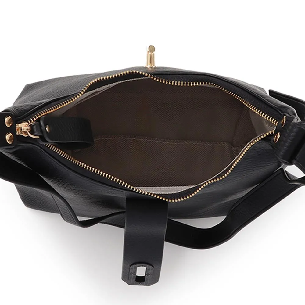 Zip-Close Shoulder Bag  - PRETT39017 / 325 703