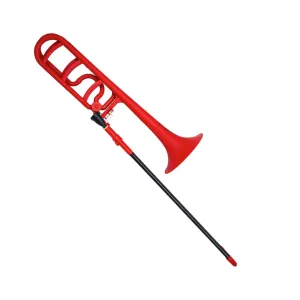 ZO Plastic Bb/F Trombone – Racing Red Finish