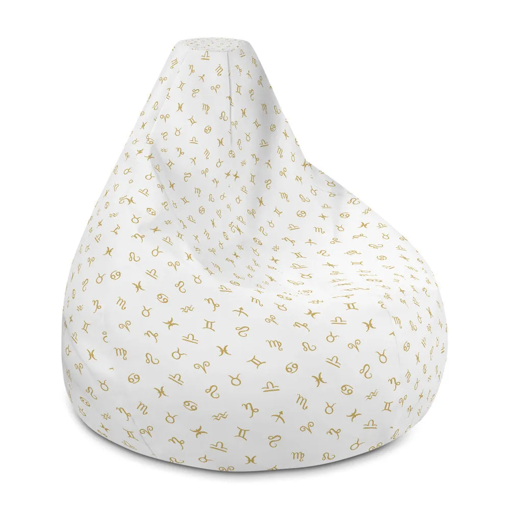 Zodiac pattern Bean Bag Chair w/ filling