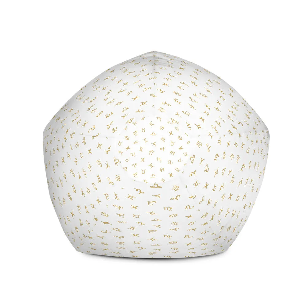Zodiac pattern Bean Bag Chair w/ filling