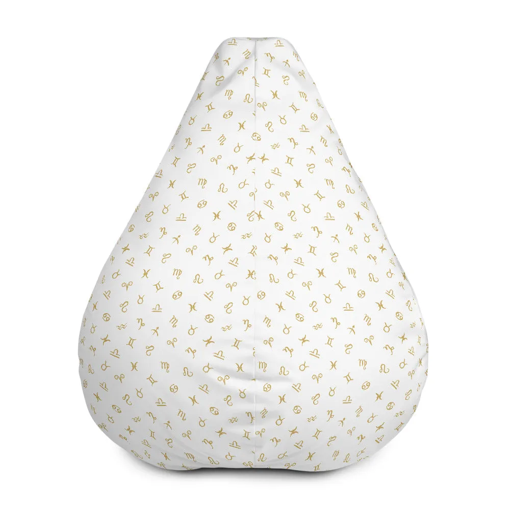 Zodiac pattern Bean Bag Chair w/ filling